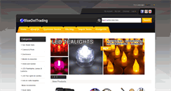 Desktop Screenshot of bluedottrading.com
